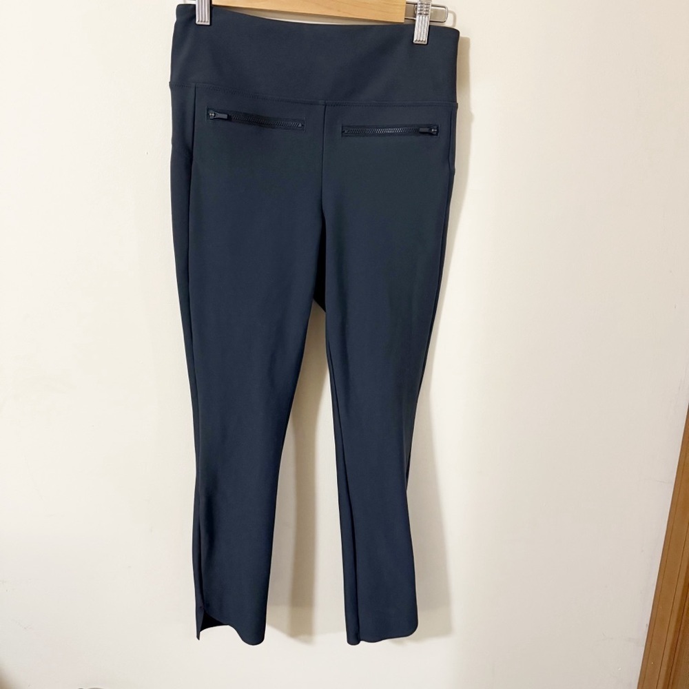 Athleta Headlands Hybrid Ankle Tights Gray Leggings Size Small Pockets Gym